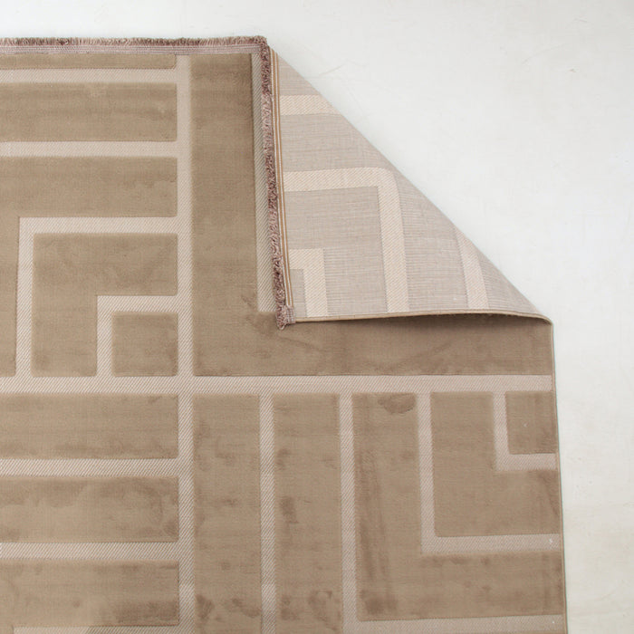 Sisal Lexora Dark Beige Modern Area Rug