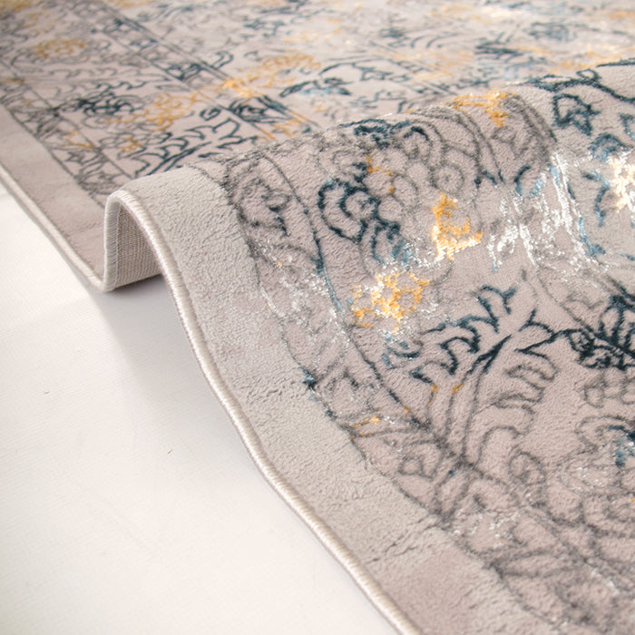 Alin Sylvion Grey Modern Area Rug
