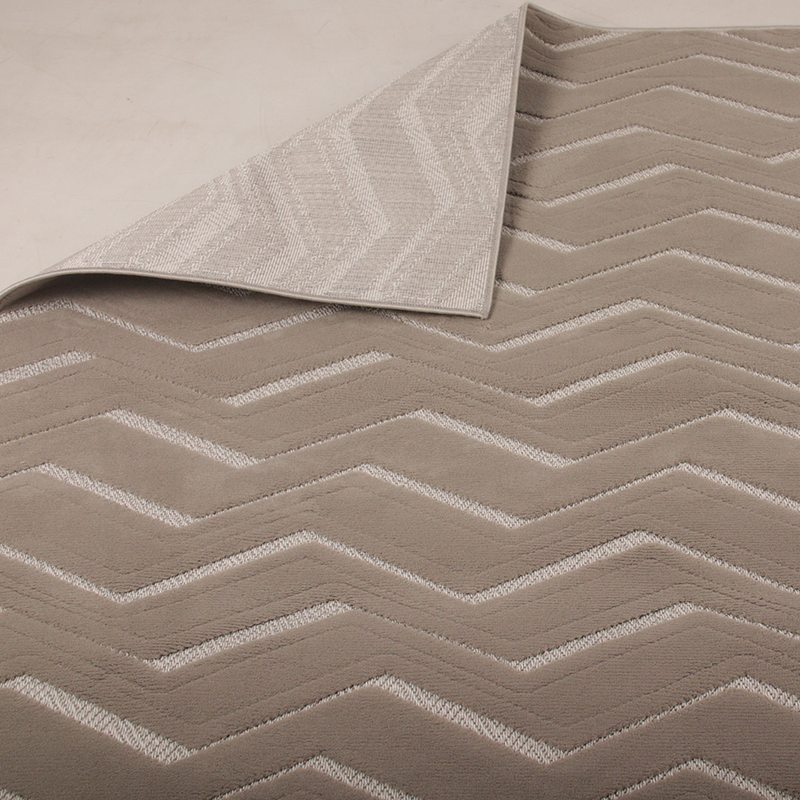 Sisal Chevron Grey Rug