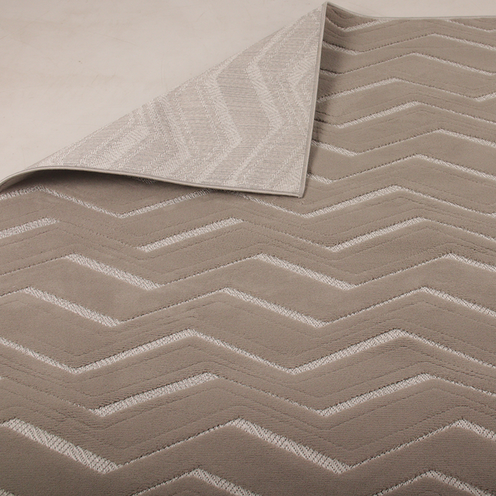 Sisal Chevron Grey Rug