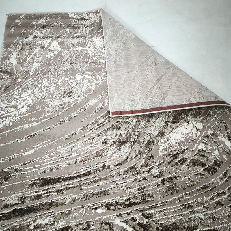 Alin Beige Wave Rug