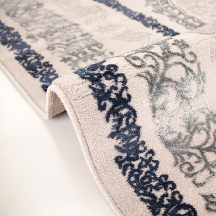 Joburg Teyvra Grey Modern Area Rug