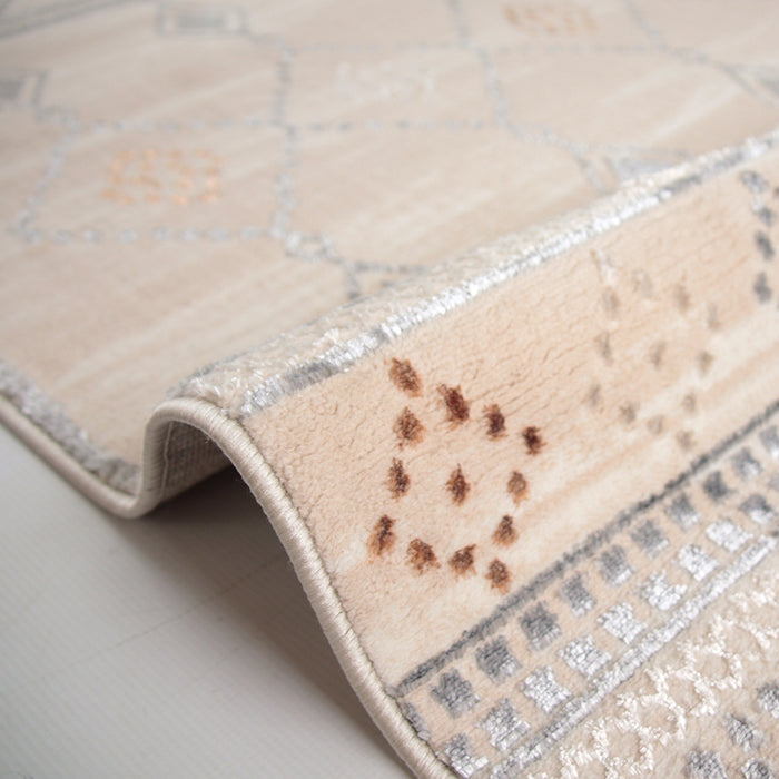 Alin Draelis Beige Modern Area Rug