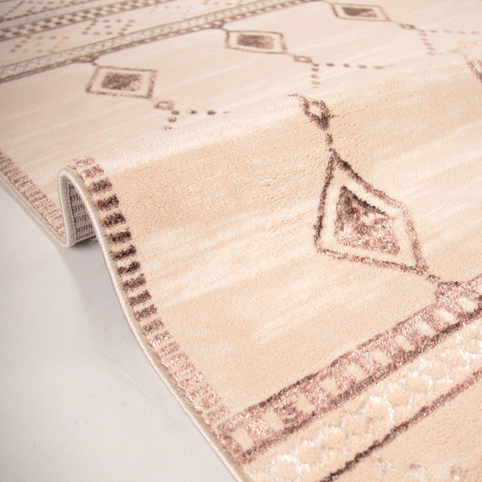 Alin Elyvra Beige Modern Area Rug