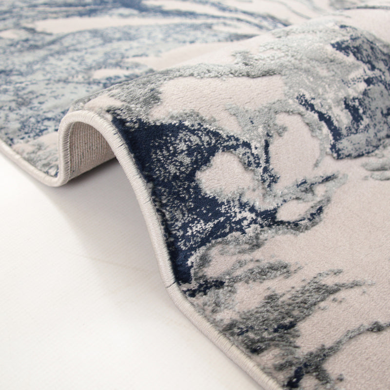 Joburg Zybron Blue Modern Area Rug