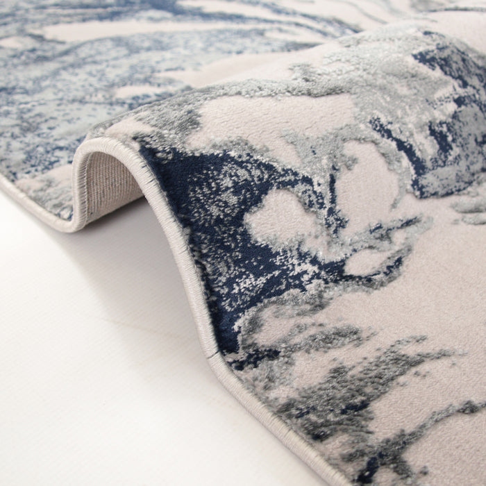 Joburg Zybron Blue Modern Area Rug