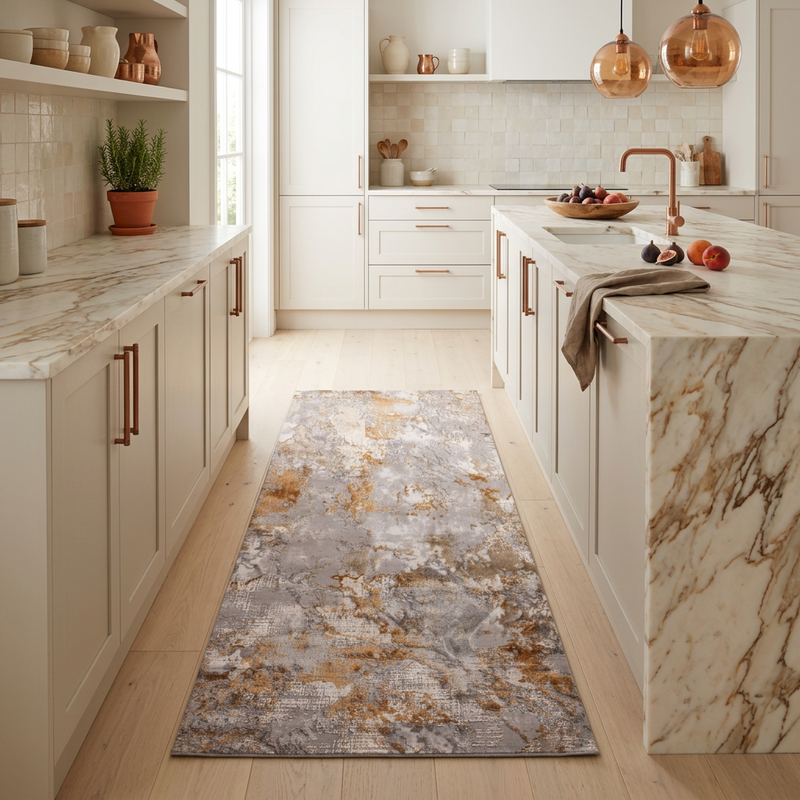 Diamond Yellow Rug - C1673