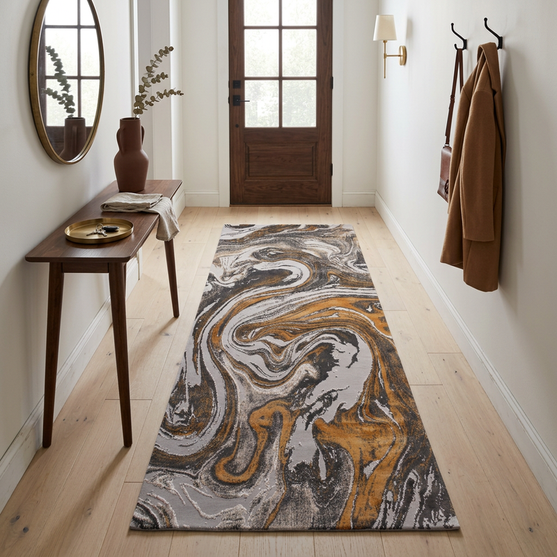 Diamond Yellow Rug - C1764