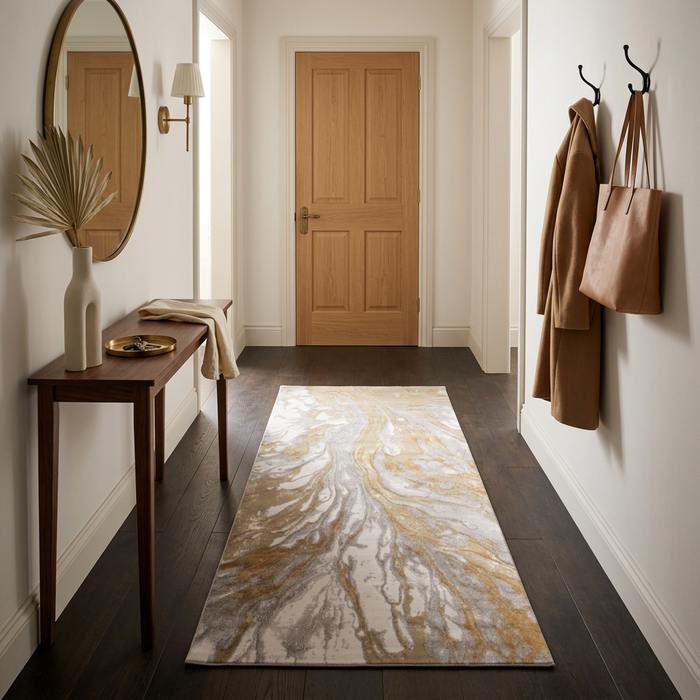 Diamond Yellow Rug - C1886
