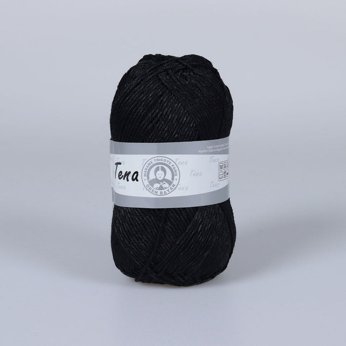 Tena Hand Knitting Yarn Black