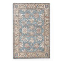 Portobello Aria Traditional Orange & Yellow Rug