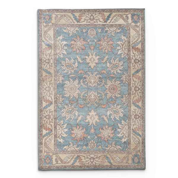 Portobello Aria Traditional Orange & Yellow Rug