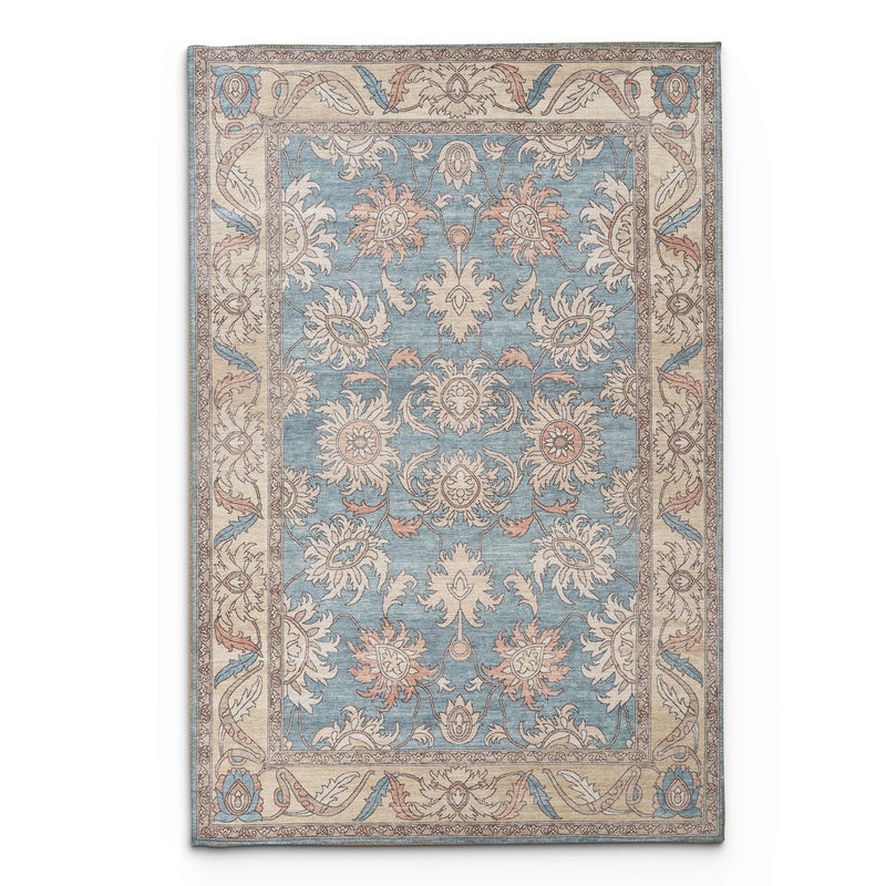 Portobello Aria Traditional Orange & Yellow Rug