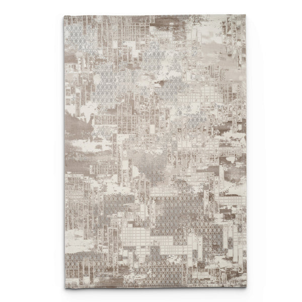 Stonehaven Cloud Contemporary Brown & Taupe Rug