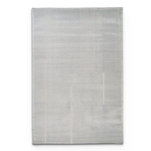 Camber Tide Geometric Blue Rug