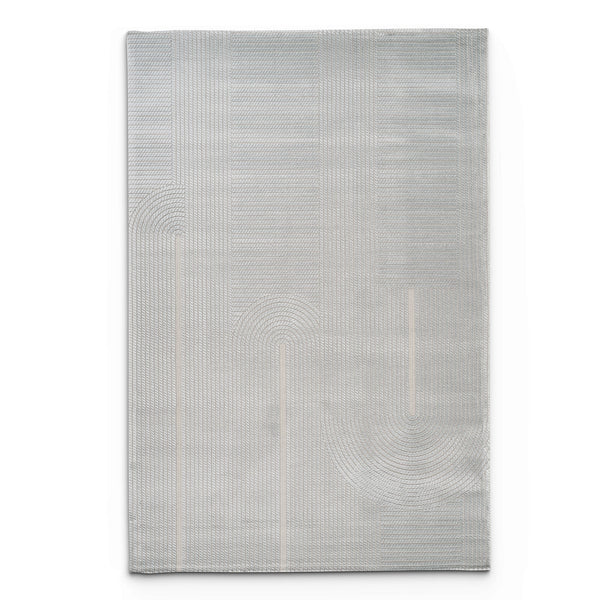 Camber Tide Geometric Blue Rug