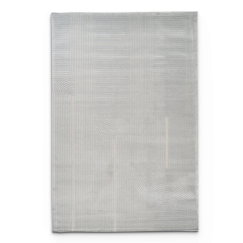 Camber Tide Geometric Blue Rug