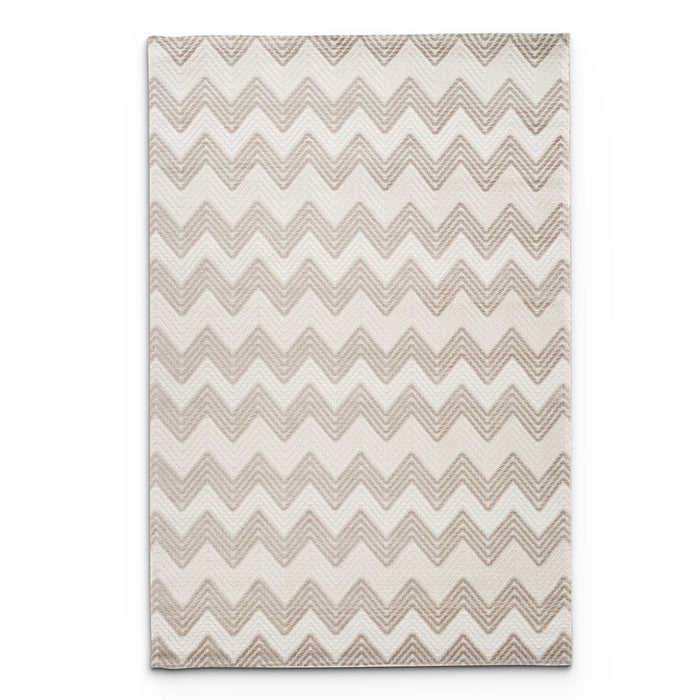 Camber Lilac Geometric Brown & Taupe Rug