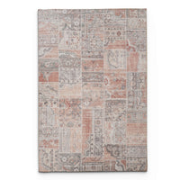 Portobello Beige Traditional Green Rug