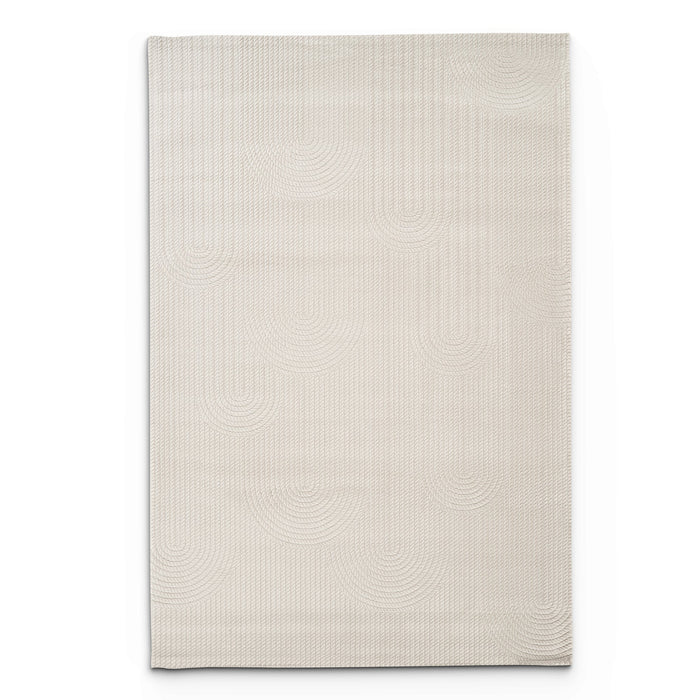Camber Heather Geometric Natural & Neutral Rug