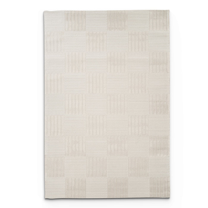 Camber Fog Geometric Natural & Neutral Rug