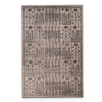 Portobello Vale Traditional Brown & Taupe Rug