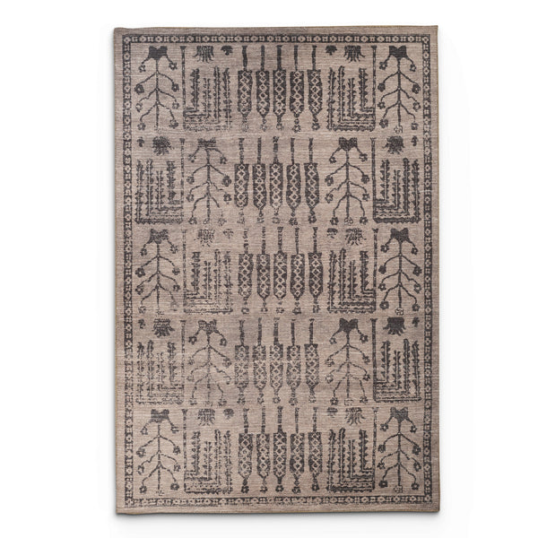 Portobello Vale Traditional Brown & Taupe Rug