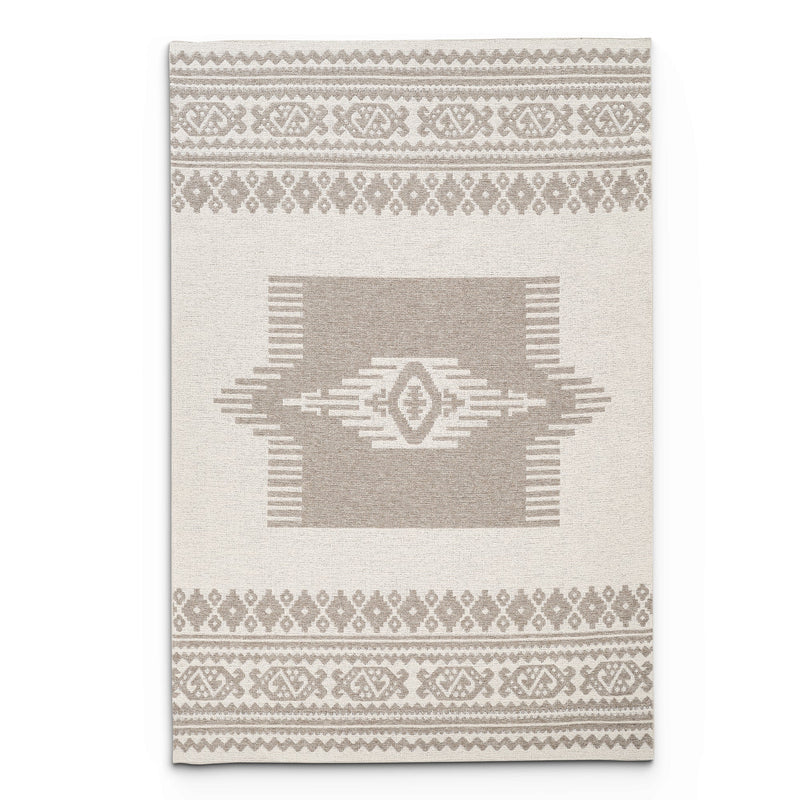 Suffolk Echo Double-Side Brown & Taupe Rug