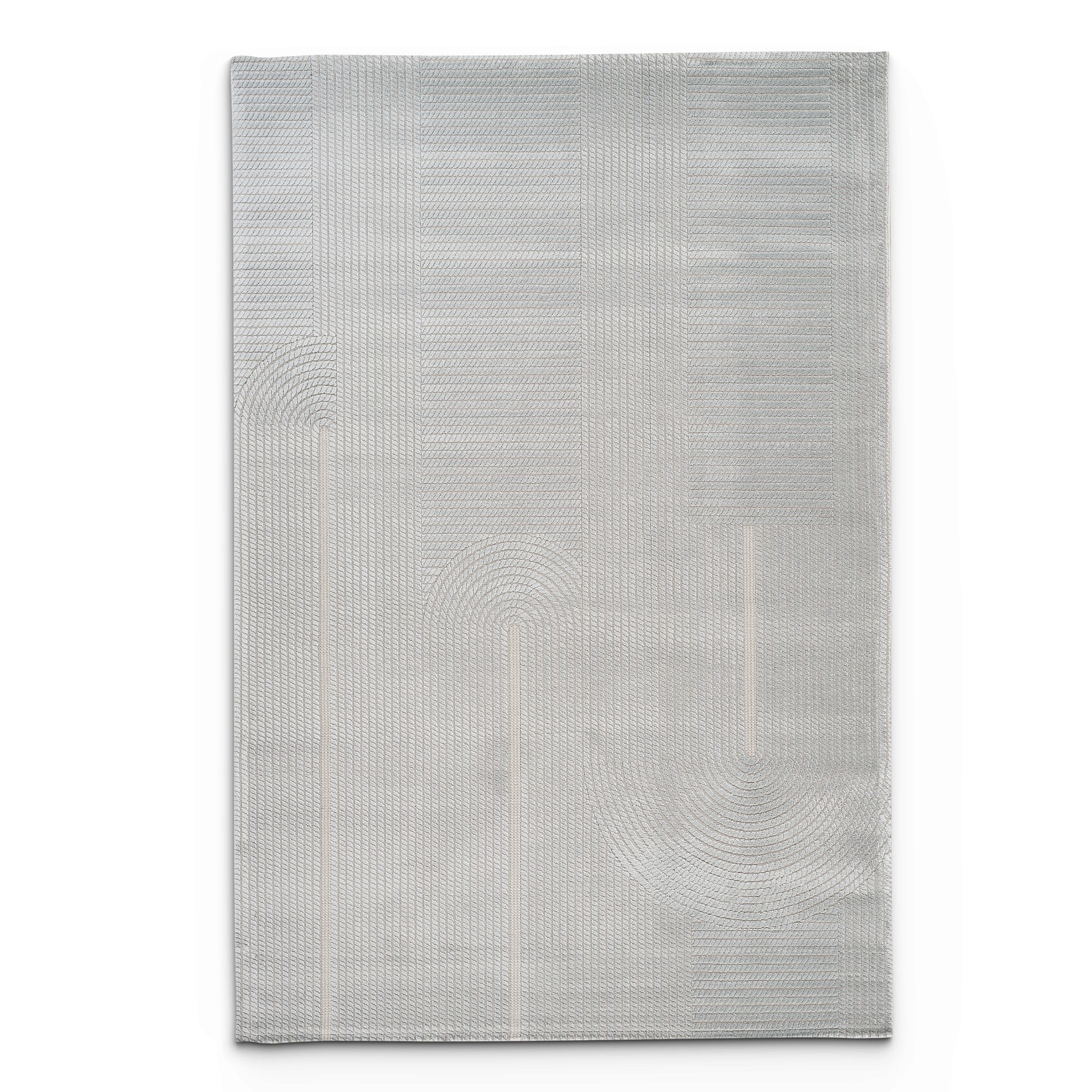 Delhi Seyru Light Grey Rug - Kristal Carpets