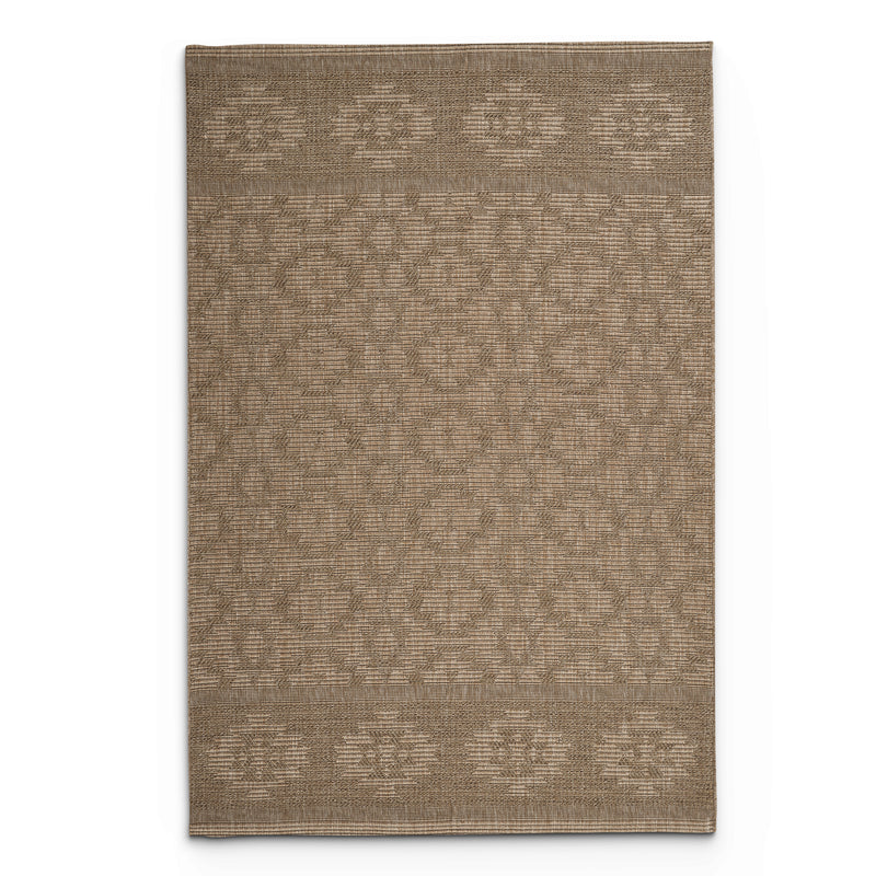 Oslano Jute Kelun Brown Rug