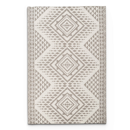 Suffolk Pebble Double-Side Brown & Taupe Rug
