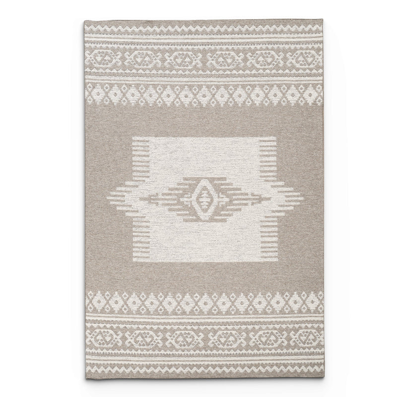 Suffolk Echo Double-Side Brown & Taupe Rug