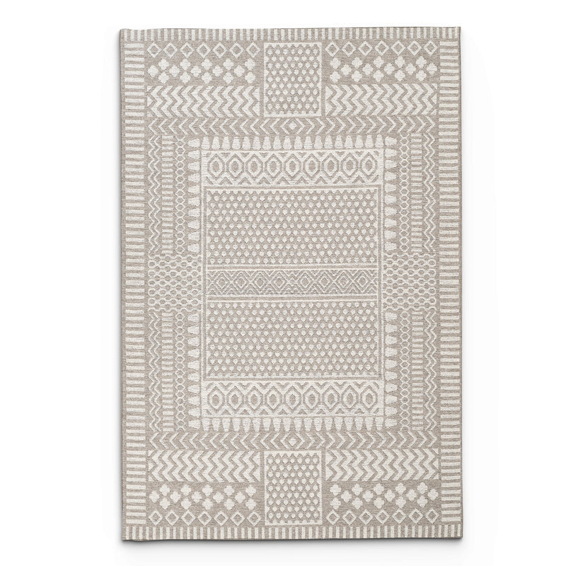 Suffolk Nora Double-Side Brown & Taupe Rug