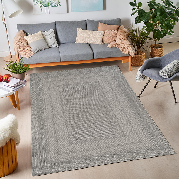 Natura Jute Emsal Light Grey Rug