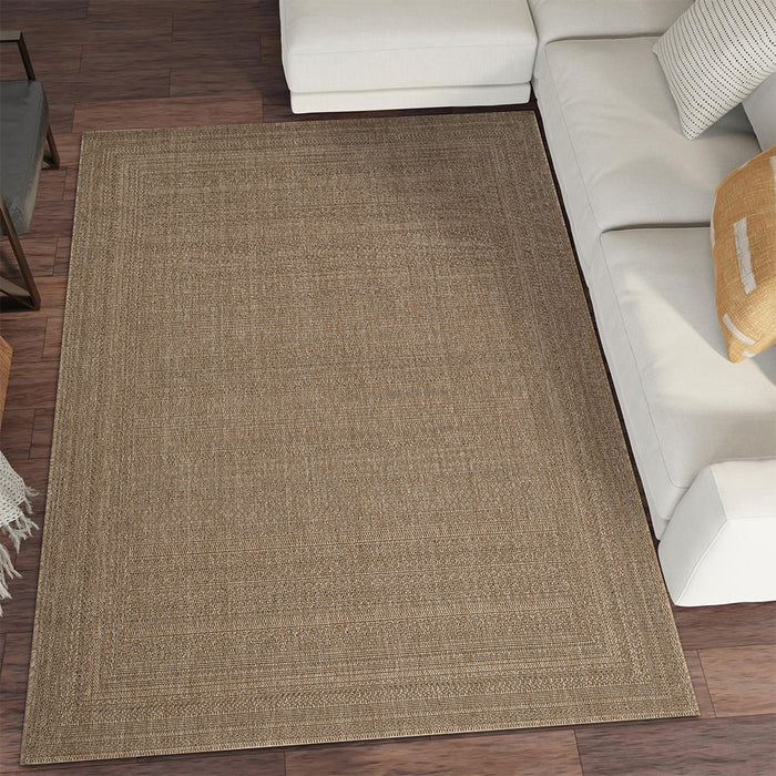 Natura Jute Toven Brown Rug