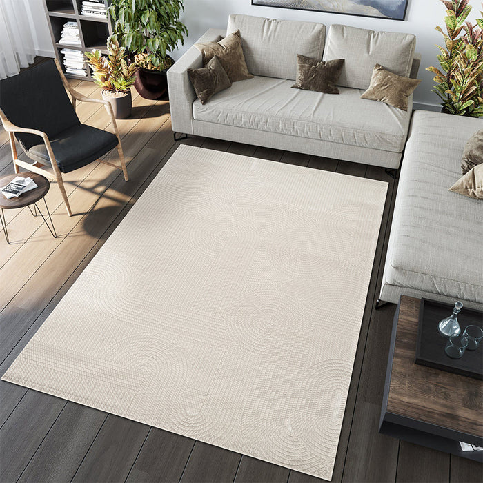 Camber Twine Geometric Natural & Neutral Rug