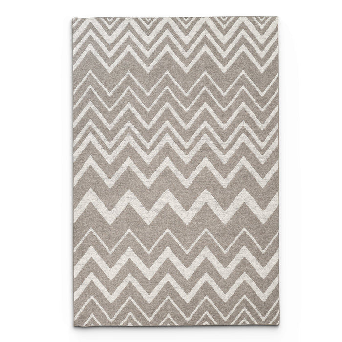 Suffolk Echo Double-Side Brown & Taupe Rug