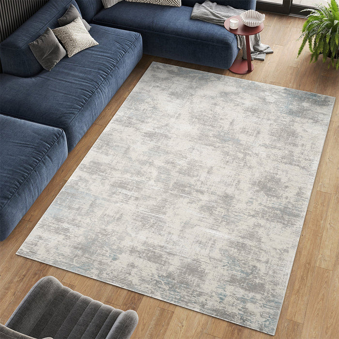 Stonehaven Myrrh Contemporary Blue Rug