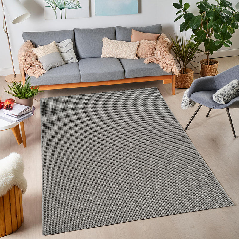 Natura Jute Bruna Light Grey Rug