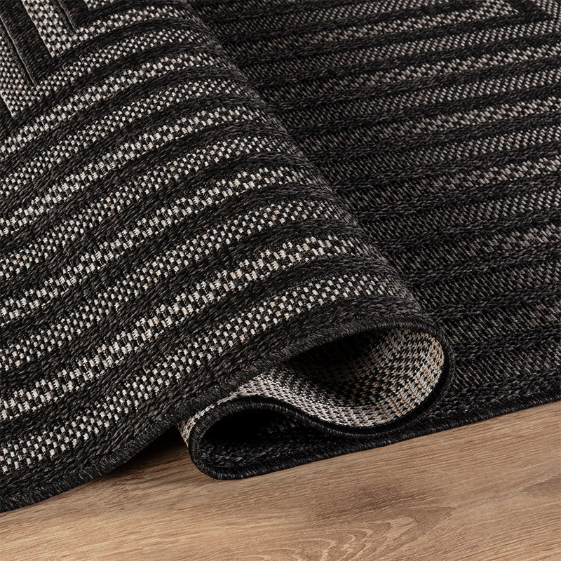 Natura Jute Fayra Black Rug