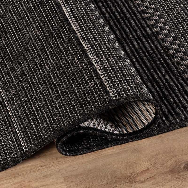 Natura Jute Nuvin Black Rug