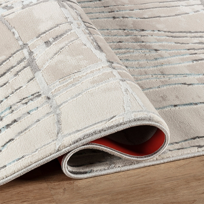 Lilla Yelma Light Grey Rug