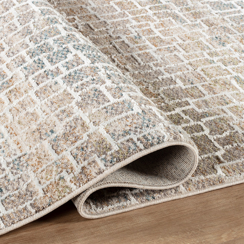 Woolly Tilia Bohemian Brown & Taupe Rug