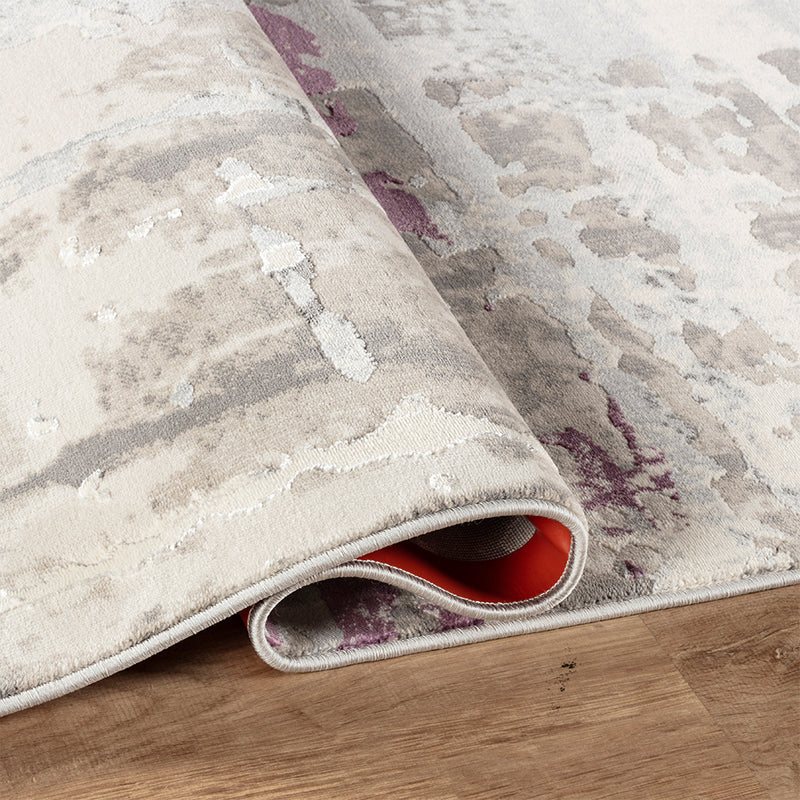 Lilla Lunet Light Grey Rug
