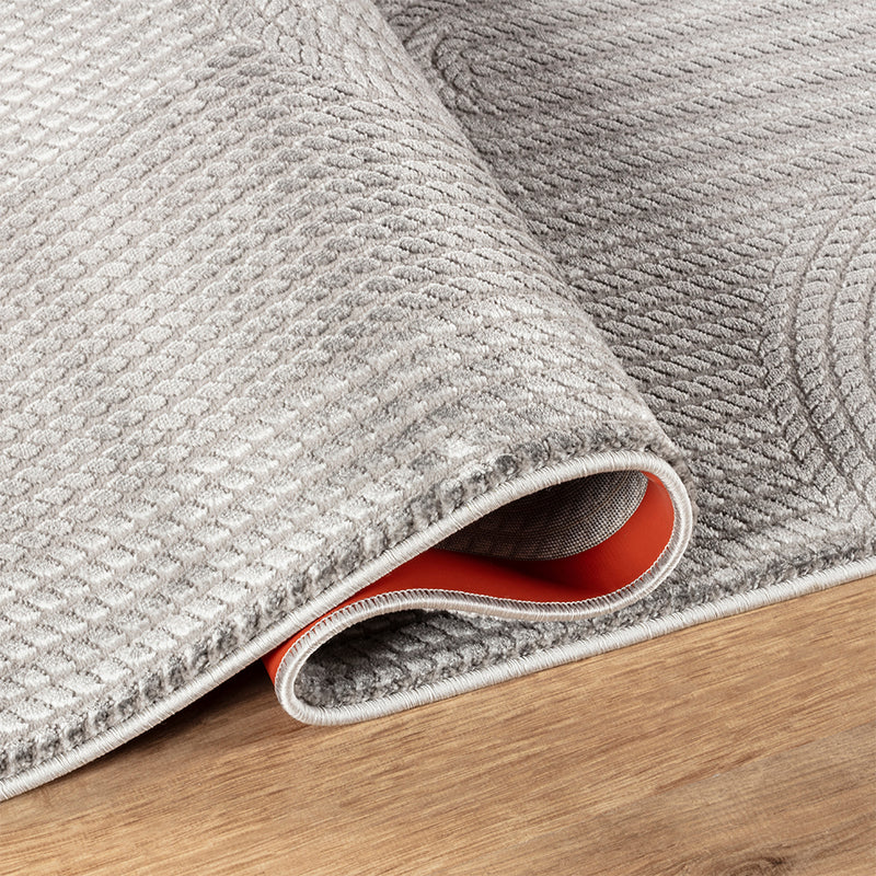 Delhi Velar Grey Rug