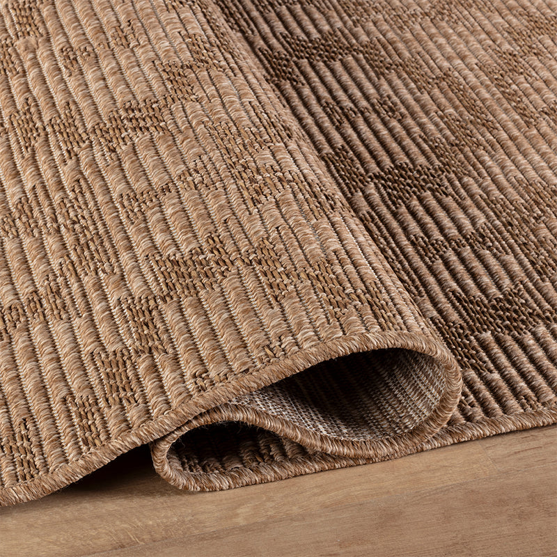Oslano Jute Kelun Brown Rug