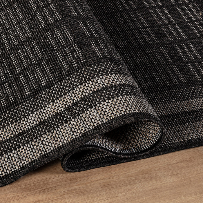 Natura Jute Wiora Black Rug