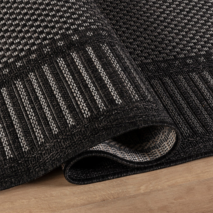 Natura Jute Viont Black Rug