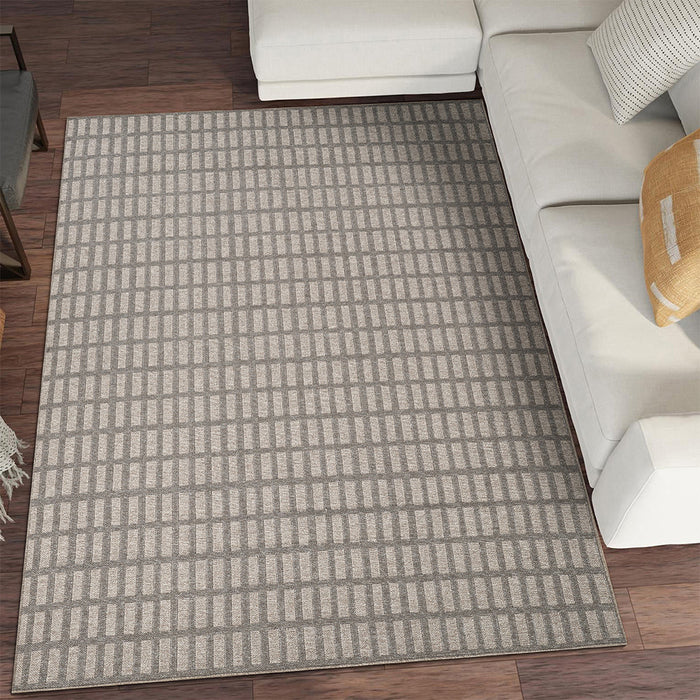 Suffolk Vela Double-Side Brown & Taupe Rug