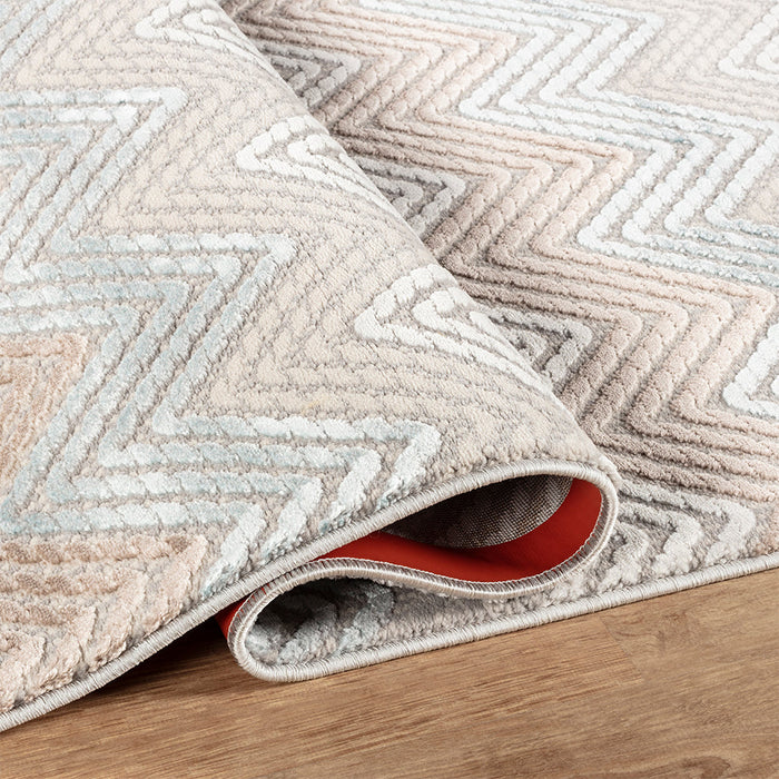 Camber Wren Geometric Blue Rug